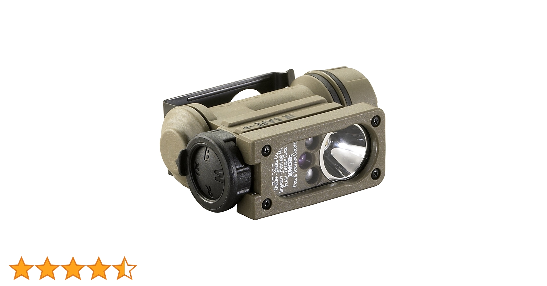 Streamlight 14512 Sidewinder Compact II Military Model Angle